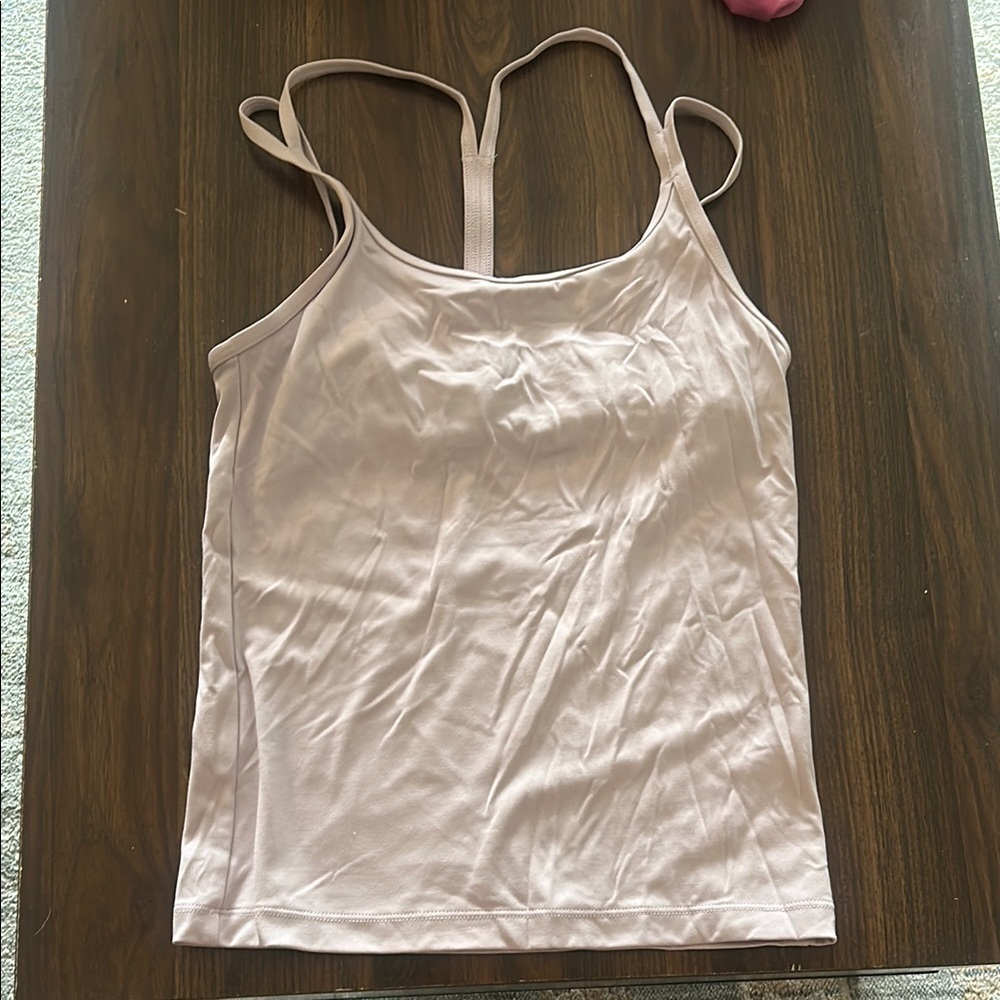 Women's lavender Strappy workout  Top